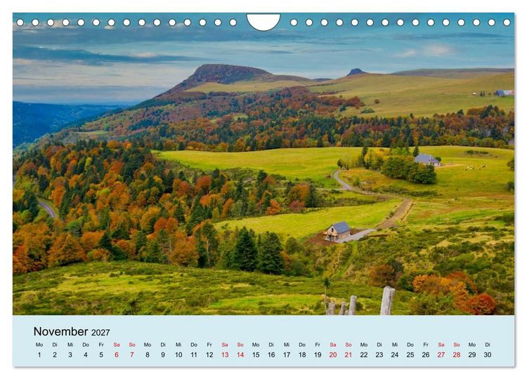 Produktbild: Frankreich &ndash; Landschaften zum Verlieben (Wandkalender 2027 DIN A4 quer), CALVENDO Monatskalender