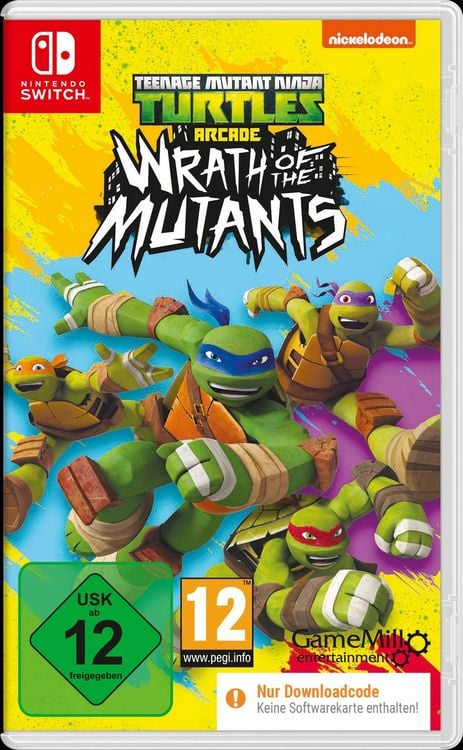 Produktbild: Teenage Mutant Ninja Turtles - Wrath of the Mutants