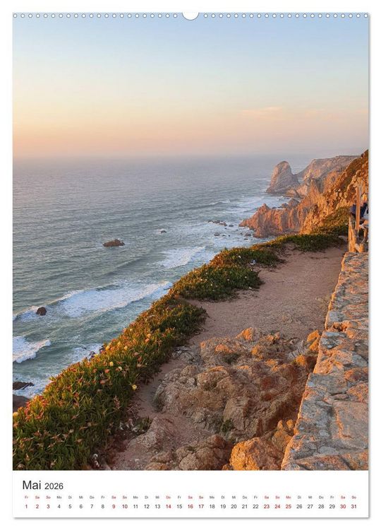 Produktbild: Portugal - Das bezaubernde Land am Atlantik. (hochwertiger Premium Wandkalender 2026 DIN A2 hoch), Kunstdruck in Hochglanz