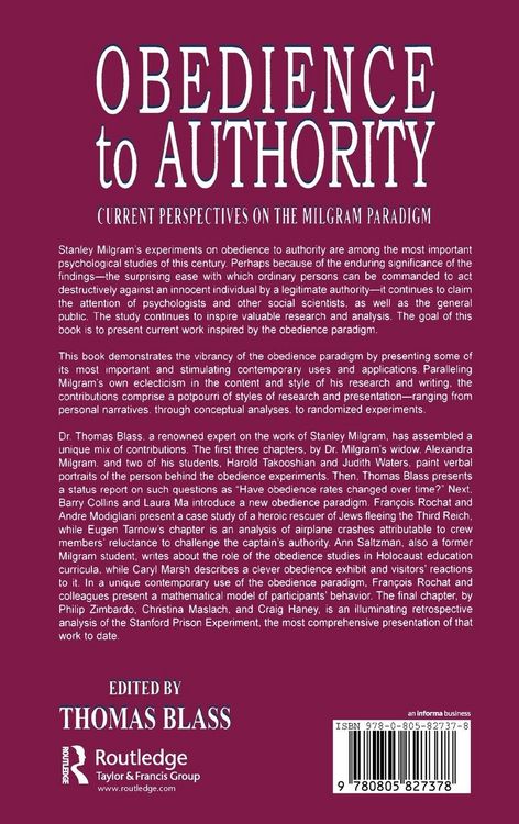 Produktbild: Obedience to Authority