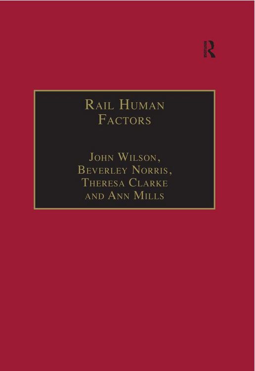 Produktbild: Rail Human Factors