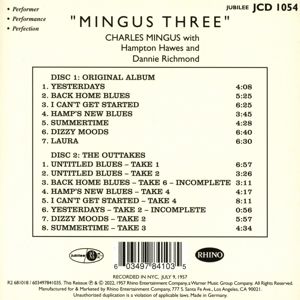 Produktbild: Mingus Three