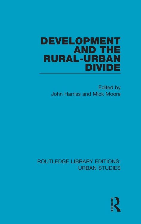 Produktbild: Development and the Rural-Urban Divide