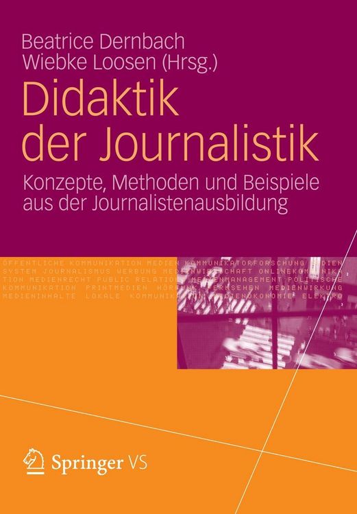 Produktbild: Didaktik der Journalistik