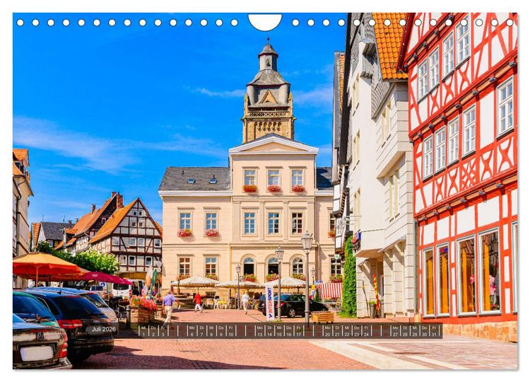 Produktbild: Bad Wildungen, Kurstadt mit Herz (Wandkalender 2026 DIN A4 quer), CALVENDO Monatskalender