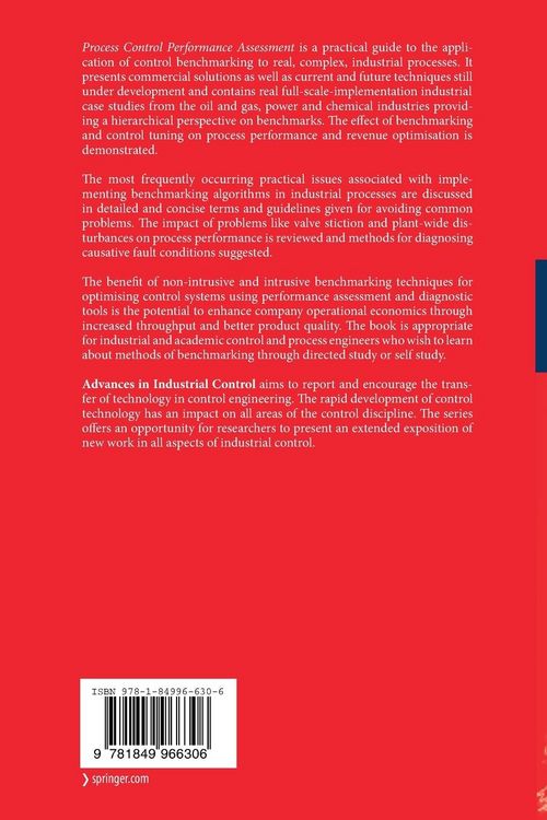 Produktbild: Process Control Performance Assessment