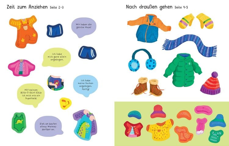 Produktbild: Mein erstes Stickerbuch: Ich ziehe mich an