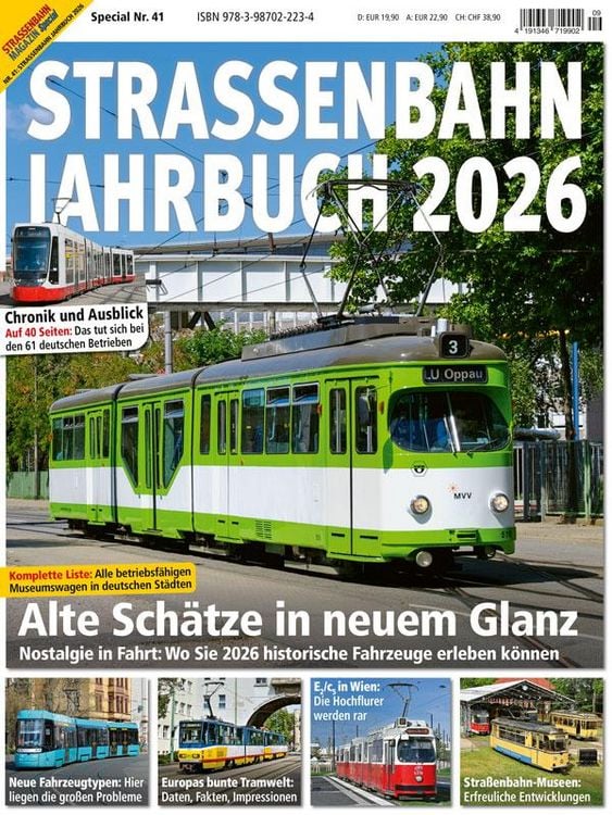 Produktbild: Strassenbahn Jahrbuch 2026