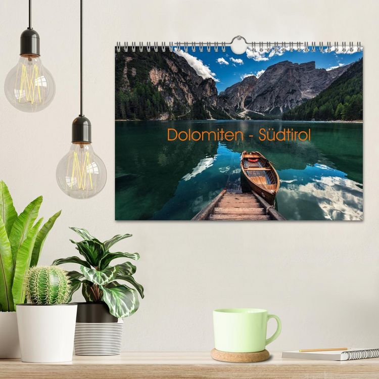 Produktbild: Dolomiten - S&uuml;dtirol (Wandkalender 2026 DIN A4 quer), CALVENDO Monatskalender