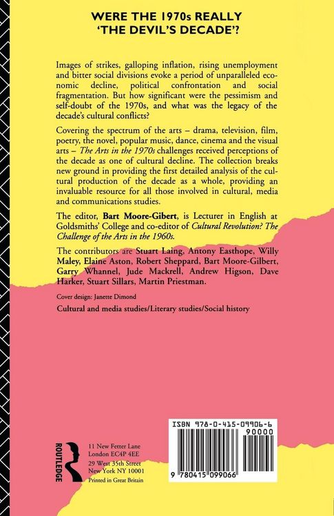 Produktbild: The Arts in the 1970s