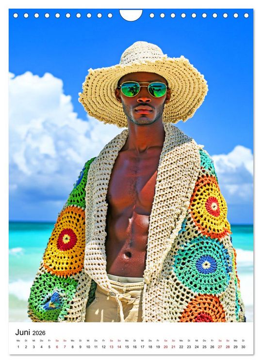 Produktbild: Knit Couture - Strick trifft Runway (Wandkalender 2026 DIN A4 hoch), CALVENDO Monatskalender