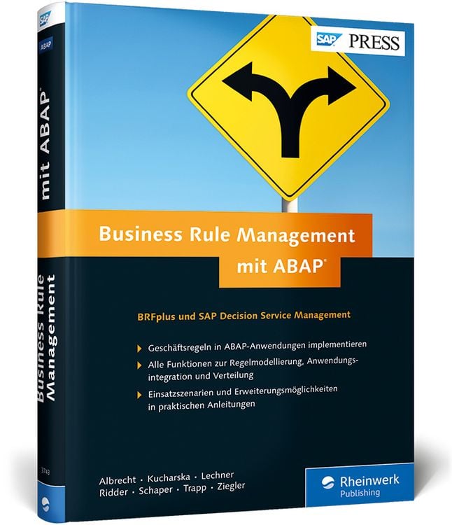 Produktbild: Business Rule Management mit ABAP