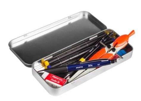 Produktbild: ARISTO Sch&uuml;ler-Blechetui Pen Case Motiv Golucky, Schlamper, Etui