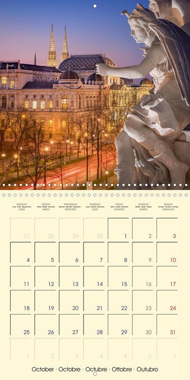 Produktbild: Heindl, K: Beautiful Vienna (Wall Calendar 2021 300 &times; 300 mm