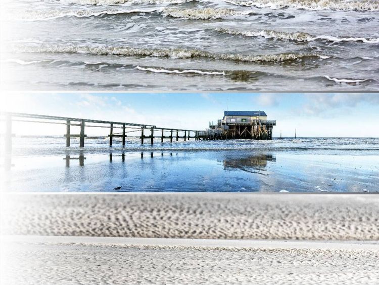 Produktbild: CALVENDO Puzzle Ein Motiv aus dem Kalender K&uuml;stenstreifen an der Nordsee | 1000 Teile Lege-Gr&ouml;&szlig;e 64x48cm Foto-Puzzle f&uuml;r gl&uuml;ckliche Stunden