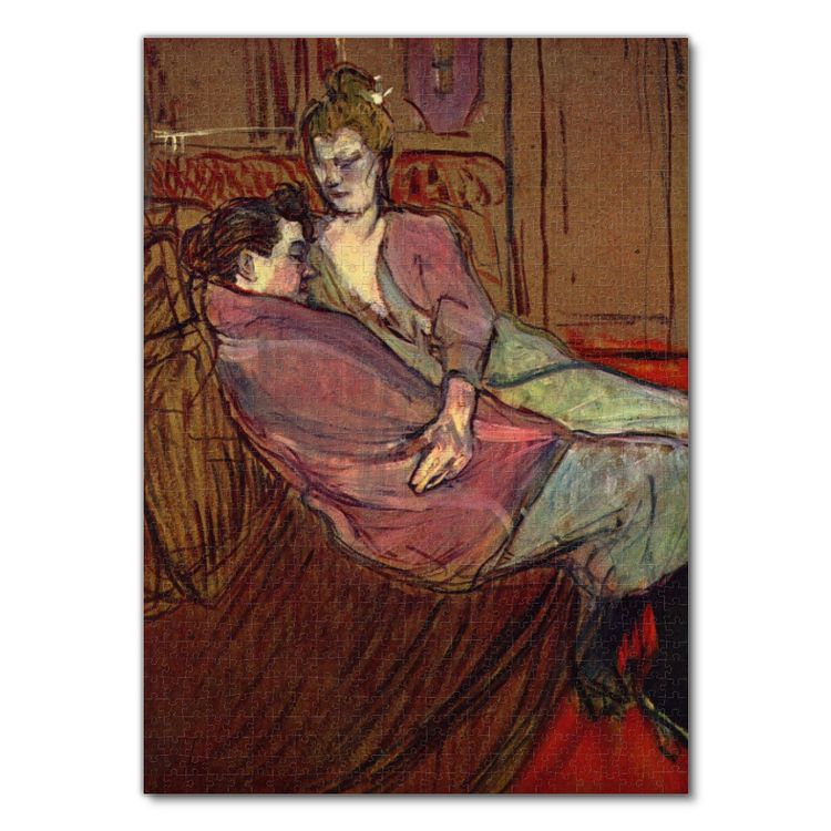 Produktbild: Lais Puzzle Henri de Toulouse-Lautrec - Die beiden Freundinnen 1000 Teile