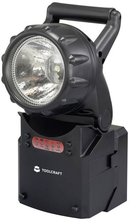 Produktbild: TOOLCRAFT SMD LED Akku-Handscheinwerfer 160lm TC-6406360