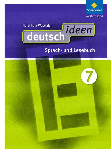 Produktbild: Deutsch ideen 7 SB S1 NRW (2012)