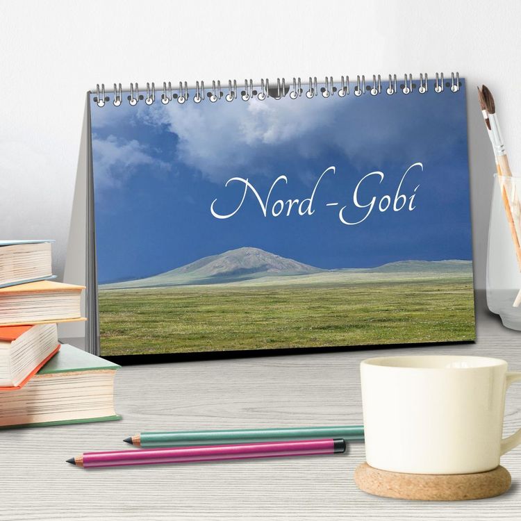 Produktbild: Nord-Gobi (Tischkalender 2026 DIN A5 quer), CALVENDO Monatskalender