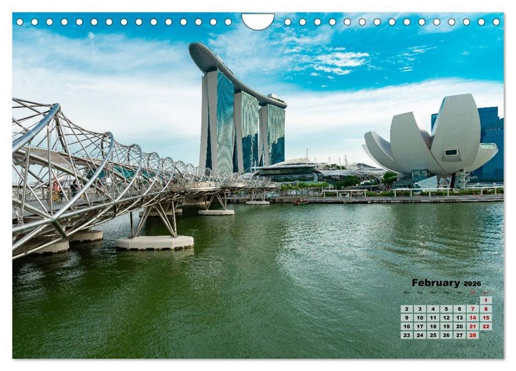 Produktbild: The Fascination of Bridges (Wall Calendar 2026 DIN A4 landscape), CALVENDO 12 Month Wall Calendar