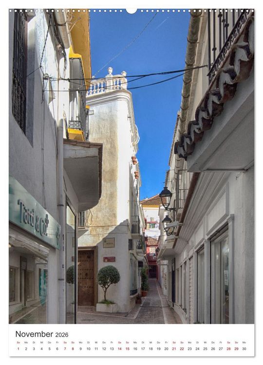 Produktbild: Marbella - Die Costa del Sol in Hochform (Wandkalender 2026 DIN A2 hoch), CALVENDO Monatskalender