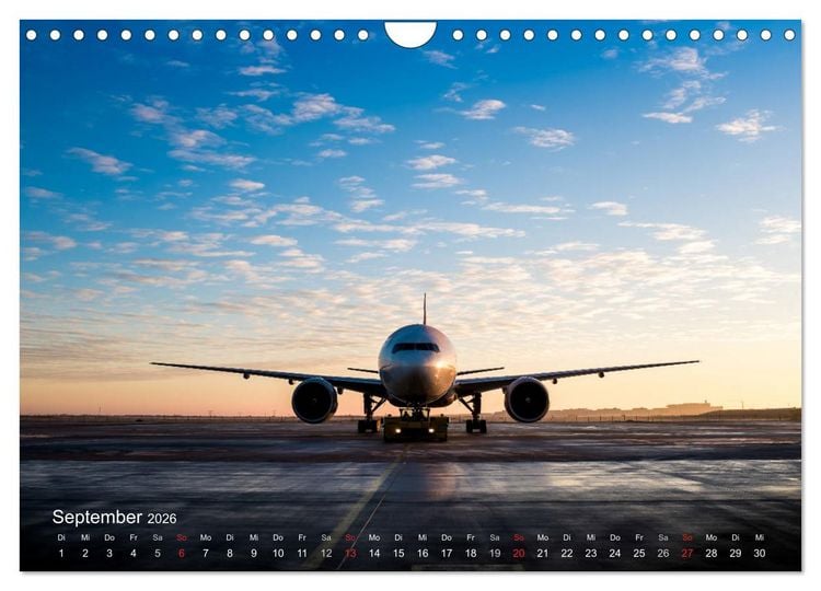 Produktbild: Boeing 777 Freighter (Wandkalender 2026 DIN A4 quer), CALVENDO Monatskalender