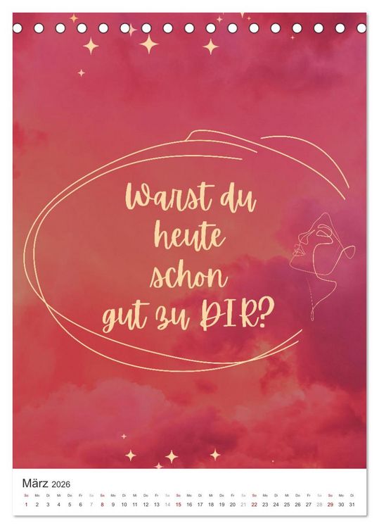 Produktbild: Freudvoll durchs Jahr! (Tischkalender 2026 DIN A5 hoch), CALVENDO Monatskalender