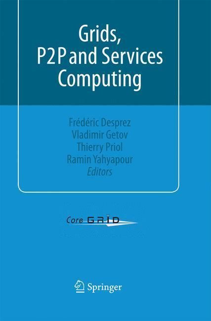 Produktbild: Grids, P2P and Services Computing