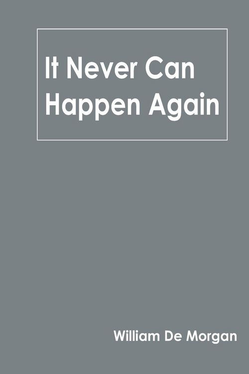 Produktbild: It Never Can Happen Again