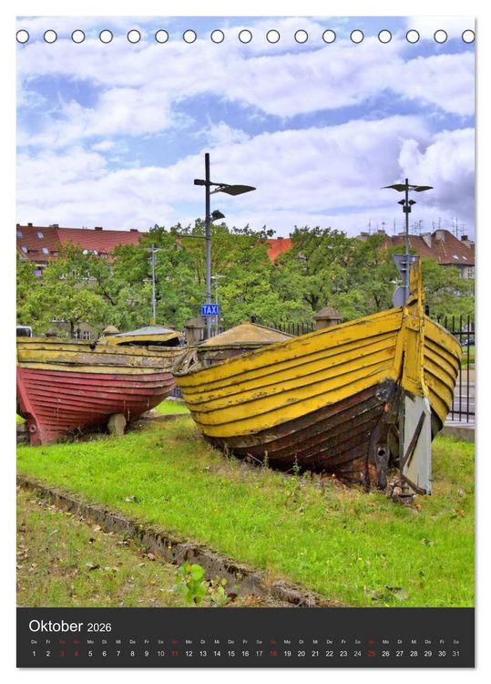 Produktbild: Stettin Szczecin (Tischkalender 2026 DIN A5 hoch), CALVENDO Monatskalender