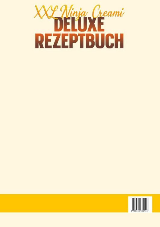 Produktbild: XXL Ninja Creami Deluxe Rezeptbuch