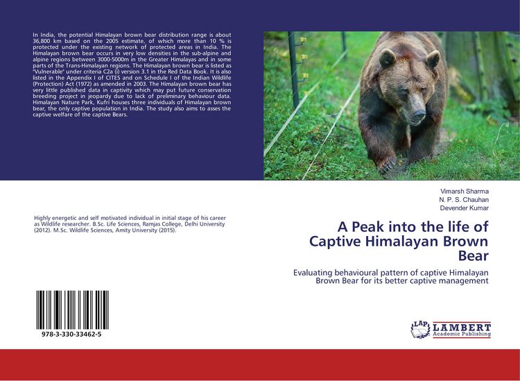 Produktbild: A Peak into the life of Captive Himalayan Brown Bear