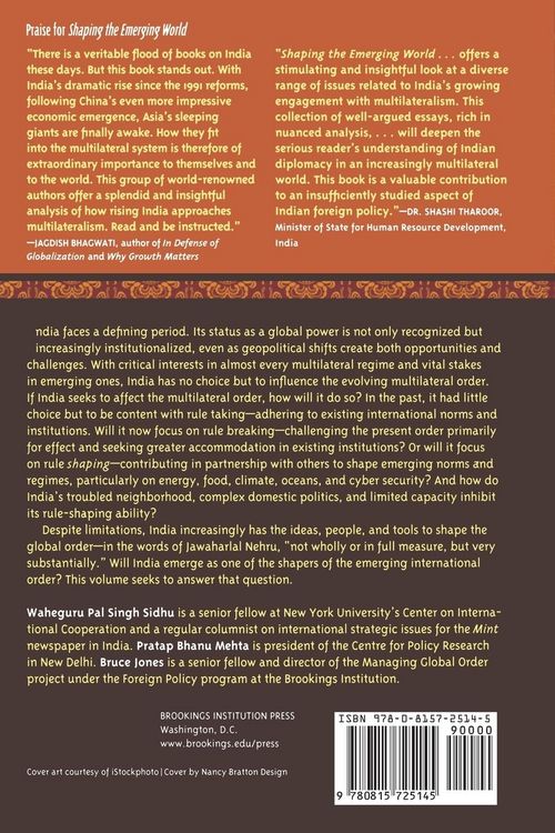 Produktbild: Shaping the Emerging World