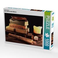 Produktbild: CALVENDO Puzzle Aus Liebe zu alten B&uuml;chern 1000 Teile Lege-Gr&ouml;&szlig;e 64 x 48 cm Foto-Puzzle Bild von Ola Feix