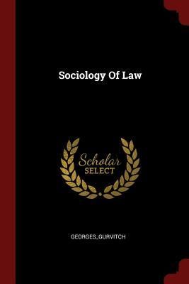 Produktbild: Sociology Of Law