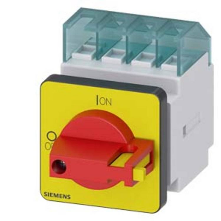 Produktbild: Lasttrennschalter Rot, Gelb 3polig 6 mm&sup2; 16 A 690 V/AC Siemens 3LD20220TK13