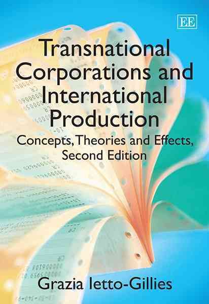 Produktbild: Ietto-Gillies, G:  Transnational Corporations and Internatio