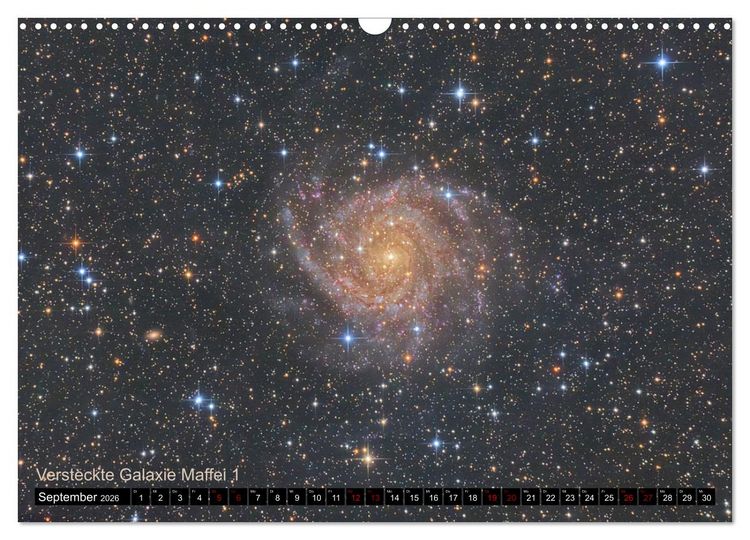 Produktbild: Deep Sky Kalender (Wandkalender 2026 DIN A3 quer), CALVENDO Monatskalender
