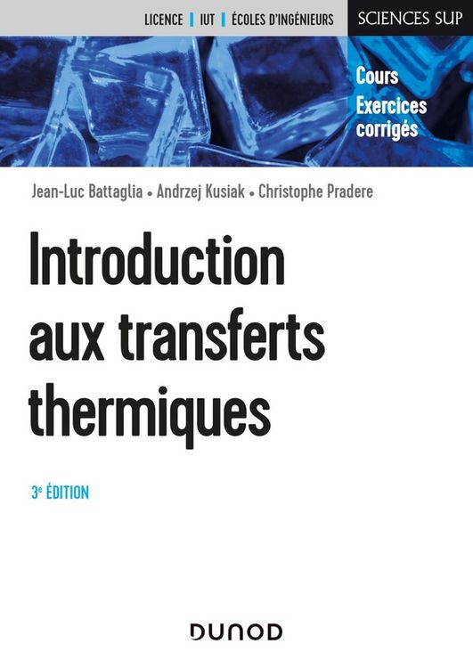 Produktbild: Introduction aux transferts thermiques : cours, exercices corrig&eacute;s