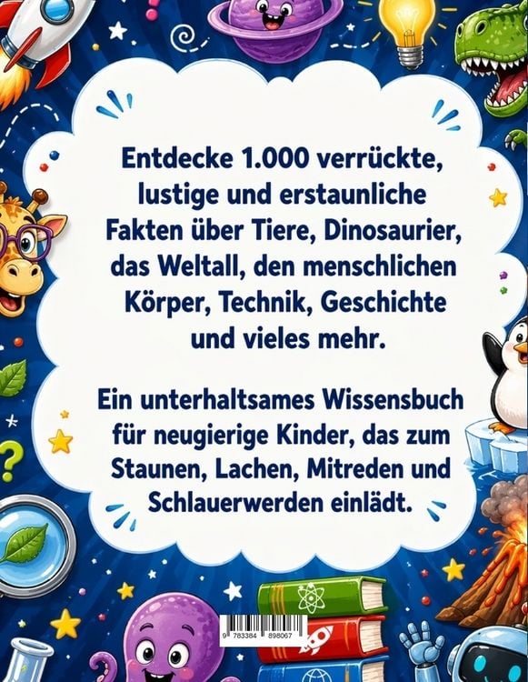 Produktbild: 1.000 verr&uuml;ckte Fakten f&uuml;r Kinder