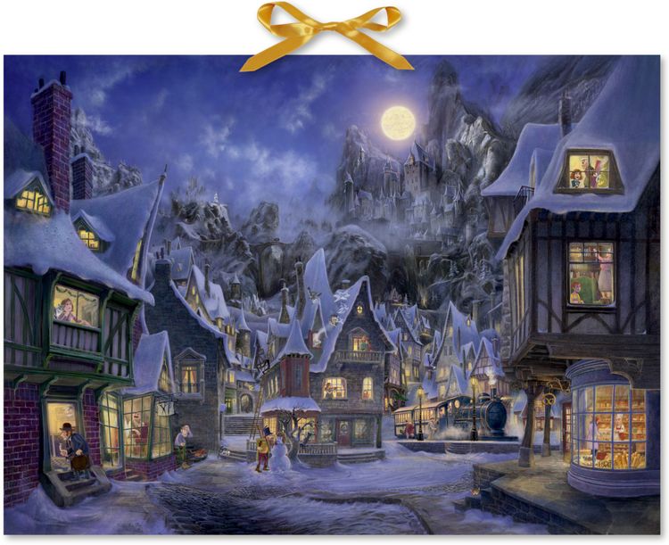 Produktbild: Wand-Adventskalender &ndash; Magisches Weihnachtsdorf