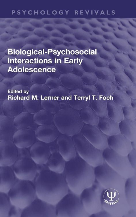 Produktbild: Biological-Psychosocial Interactions in Early Adolescence