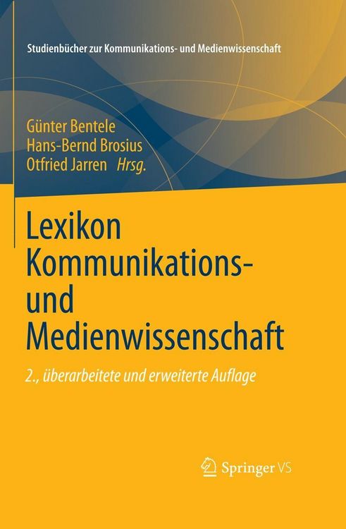 Produktbild: Lexikon Kommunikations- und Medienwissenschaft