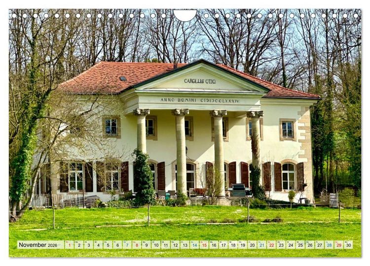Produktbild: Schlossromantik (Wandkalender 2026 DIN A4 quer), CALVENDO Monatskalender
