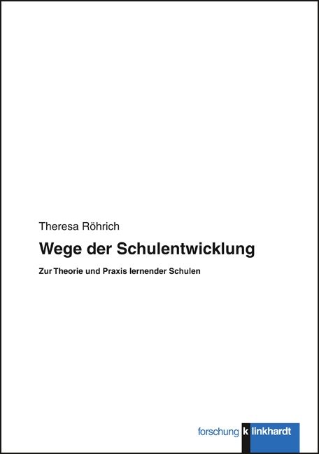 Produktbild: Wege der Schulentwicklung