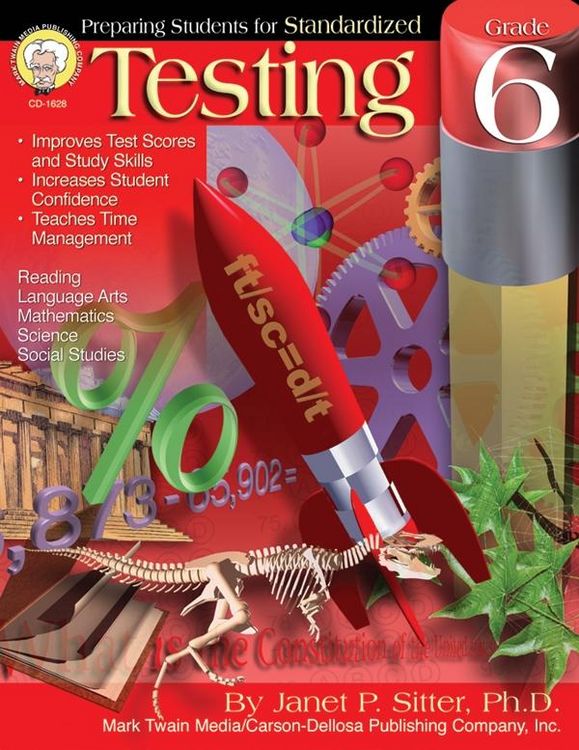 Produktbild: Preparing Students for Standardized Testing, Grade 6