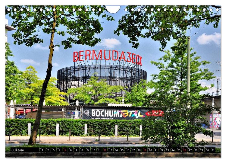 Produktbild: Bochum (Wandkalender 2026 DIN A4 quer), CALVENDO Monatskalender