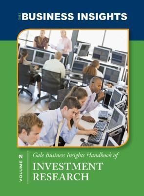 Produktbild: Gale Business Insights Handbook of Investment Research
