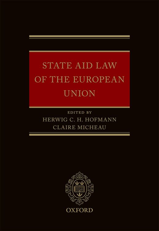 Produktbild: State Aid Law of the European Union