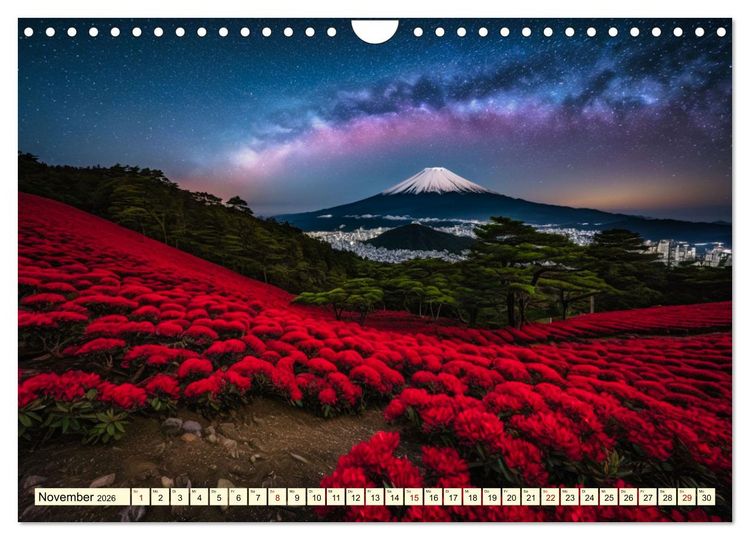 Produktbild: Typisch Japanisch (Wandkalender 2026 DIN A4 quer), CALVENDO Monatskalender